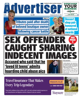 Cover of Ayr Advertiser