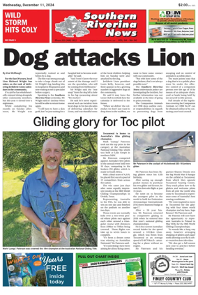 Cover of Southern Riverina news