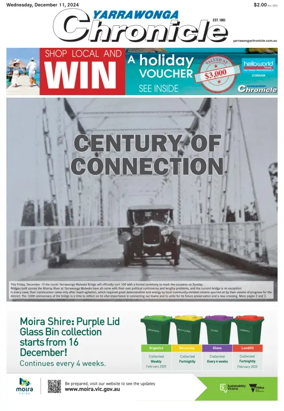 Cover of Yarrawonga Chronicle