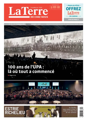 Cover of La Terre de chez nous