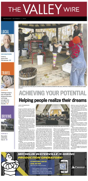 Cover of The Valley Wire