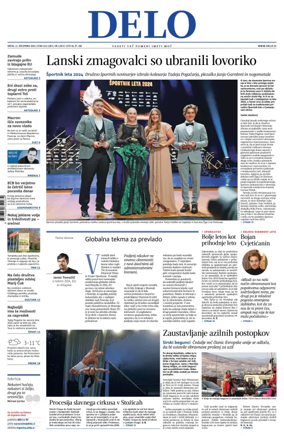 Cover of Delo (Slovenia)