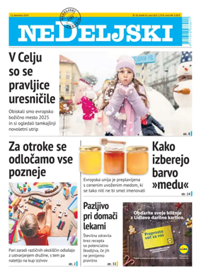 Cover of Nedeljski Dnevnik