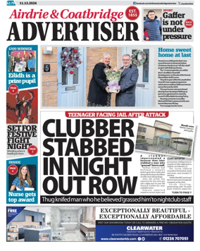 Cover of Airdrie & Coatbridge Advertiser
