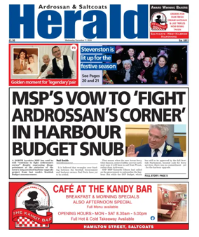 Cover of Ardrossan & Saltcoats Herald