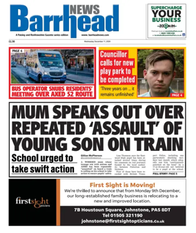 Cover of Barrhead News