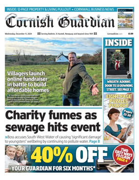Cover of Cornish Guardian (Newquay & the North Coast)