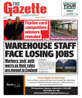 Cover of The Gazette (Scotland)