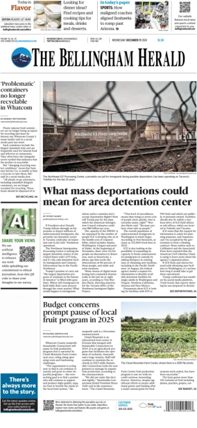 Cover of The Bellingham Herald