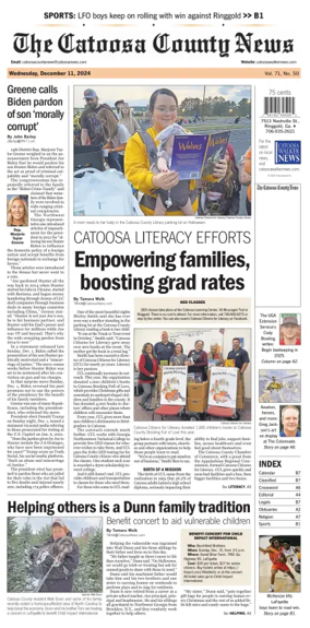 Cover of The Catoosa County News