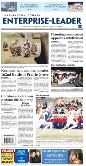 Cover of Washington County Enterprise-Leader