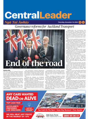 Cover of Central Leader