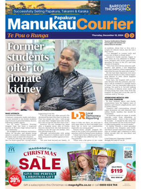 Cover of Manukau Courier