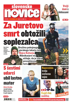 Cover of Slovenske Novice