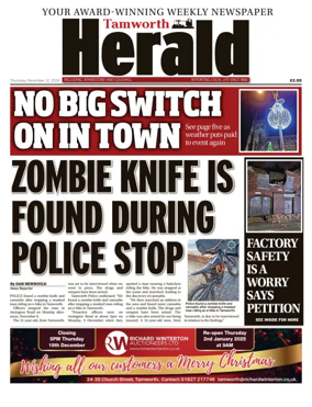 Cover of Atherstone & Coleshill Herald
