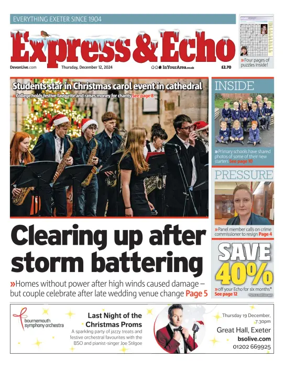 Cover of Express & Echo (City & East Devon Edition)
