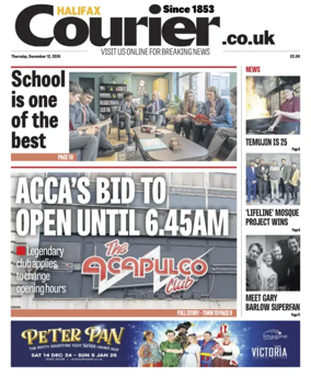 Cover of Halifax Courier