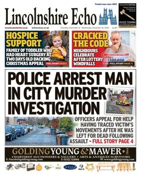 Cover of Lincolnshire Echo