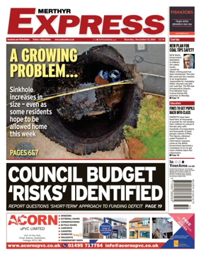 Cover of Merthyr Express