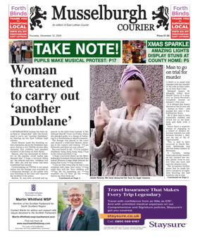 Cover of Musselburgh Courier