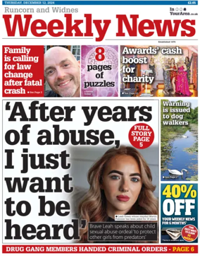 Cover of Runcorn & Widnes Weekly News