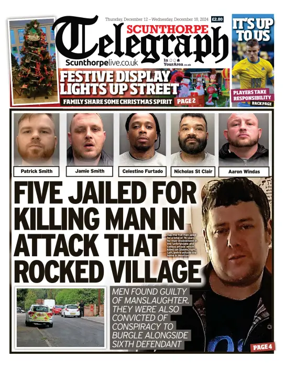 Cover of Scunthorpe Telegraph