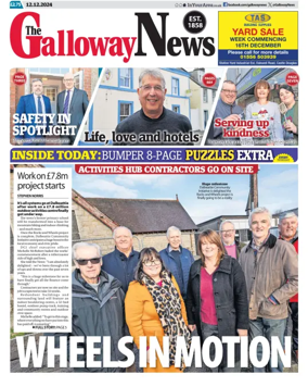 Cover of The Galloway News