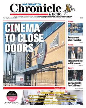 Cover of The Northampton Chronicle and Echo