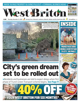 Cover of West Briton (Camborne, Redruth, Hayle)