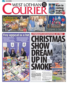 Cover of West Lothian Courier