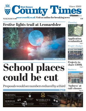 Cover of West Sussex County Times