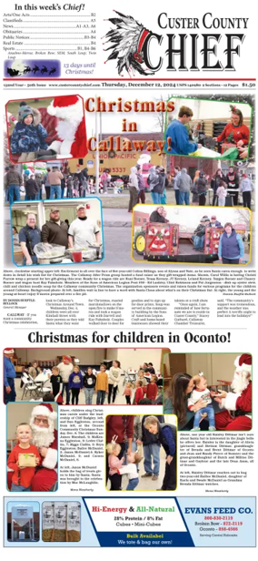 Cover of Custer County Chief