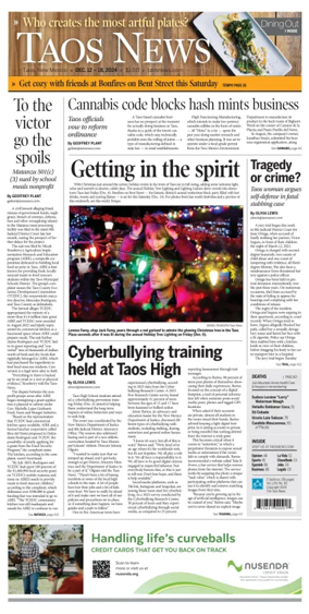 Cover of The Taos News