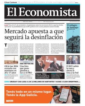 Cover of El Economista (Argentina)