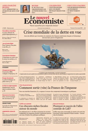 Cover of Le Nouvel Economiste