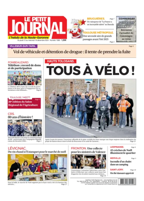 Cover of Le Petit Journal - L'hebdo du Pays Toulousain