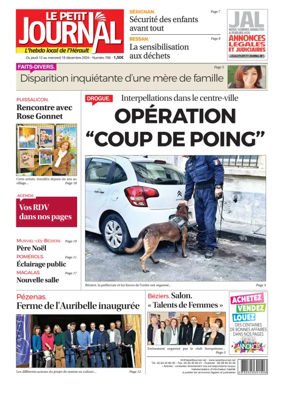 Cover of Le Petit Journal - L'hebdo local de l'Hérault