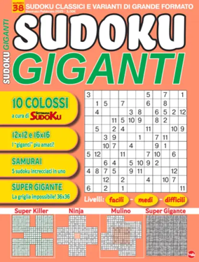 Cover of Sudoku Giganti