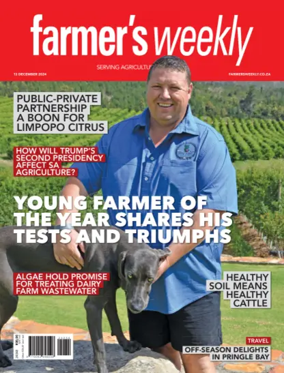 Cover of Farmers Weekly (South Africa)