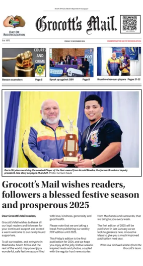 Cover of Grocott's Mail