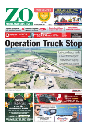 Cover of Zululand Observer - Weekender