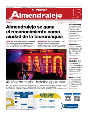 Cover of El Periódico de Almendralejo