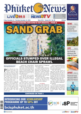 Cover of The Phuket News