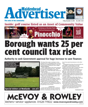 Cover of Maidenhead Advertiser
