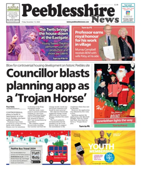 Cover of Peebleshire News
