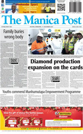 Cover of The Manica Post