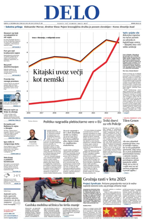 Cover of Delo (Slovenia)