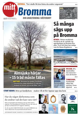Cover of Bromma Tidning