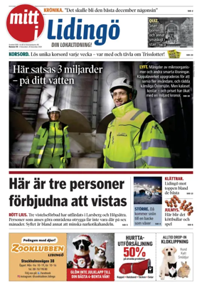 Cover of Mitt i Lidingö
