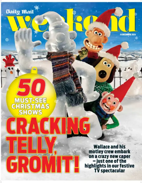 Cover of Daily Mail Weekend Magazine